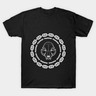 Meow meow meow / WHITE / T-Shirt